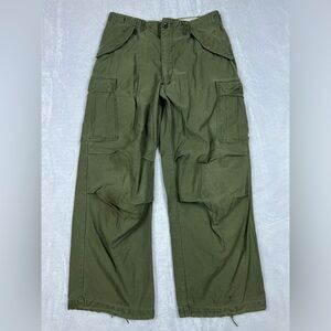 Vintage Military M65 Field Pants Medium Regular